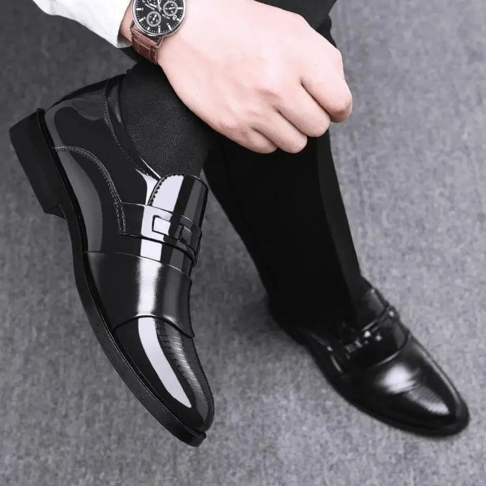 Business Casual Men Formal Shoes for Wedding