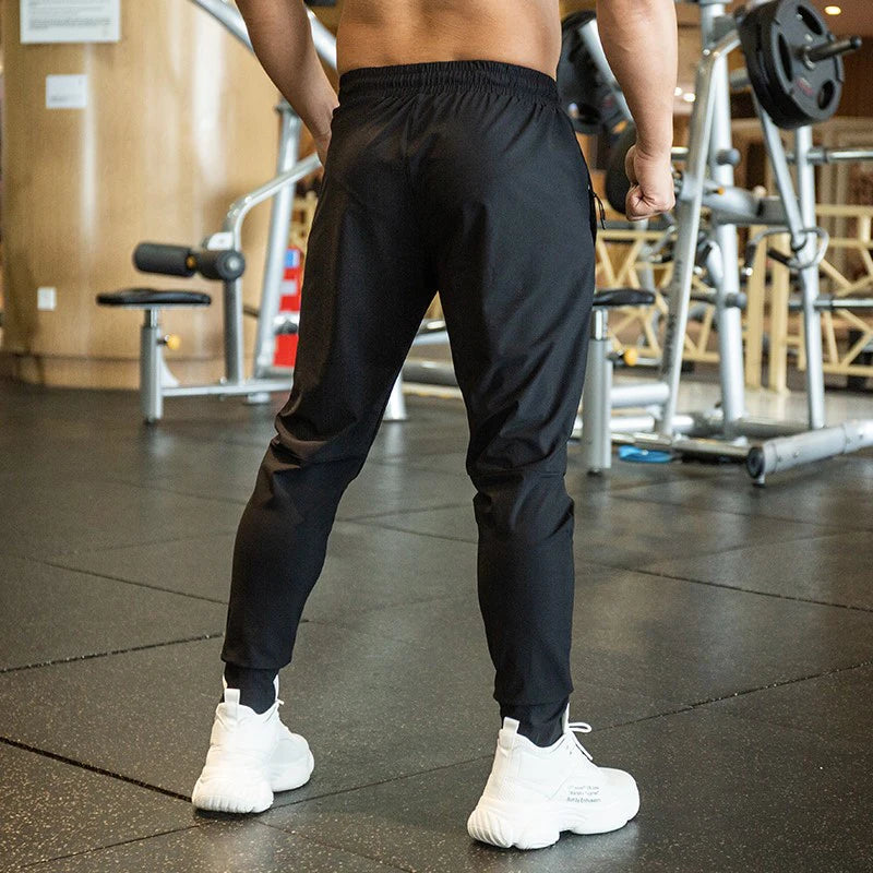 Men's Fitness Pants  Sports Trousers Men Quick-Drying Breathable And Elastic  Loose Casual Training Running Sportswear