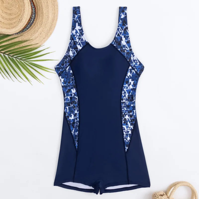 Summer Black Sexy One-Piece Swimsuits Closed Women's Swimwear Sports Swimming Wear Body Bathing Suit Beachwear Pool Bather 2024