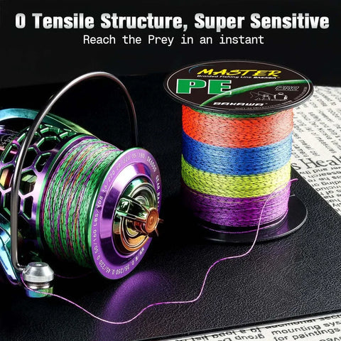 8 Strand Japan Multifilament Smooth Carp Fishing Wire Tackle