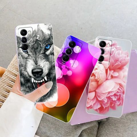 For Tecno Camon 18 18P Case Camon18 18P Cover Marble Soft Clear Silicone TPU Phone Cases For Tecno Camon18P 18 P Fundas Coque