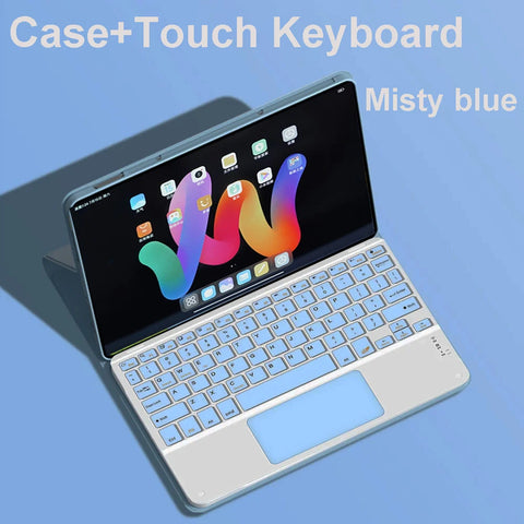 Keyboard Case for Xiaomi Redmi Pad SE 11Inch Tablet Cover for Redmi Pad SE 11Inch Keyboard Case