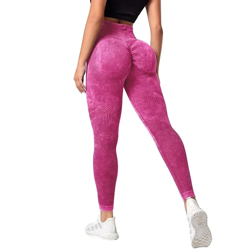 Women Leggings Washing Yoga pants