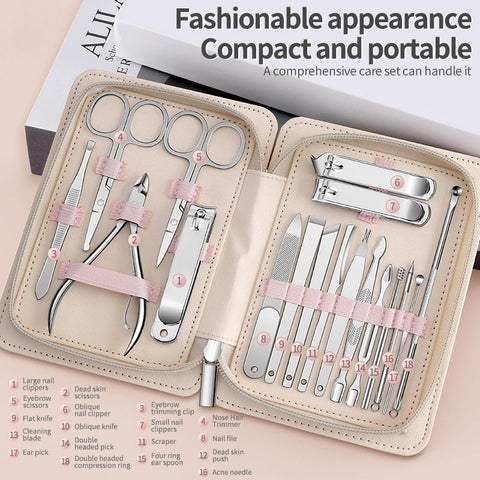 Manicure Set Pedicure Nail Clippers Set Toenails Nail Care