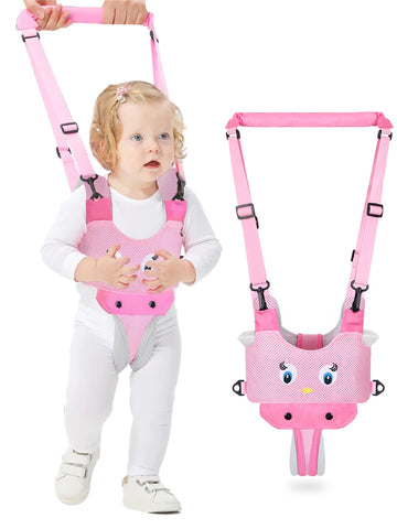 Baby Walking Harness Breathable Handheld Kids Toddler Helper Assistant Adjustable Infant Walker Help Baby Walk Stand Up Child Le