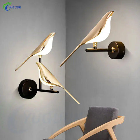 Bird Wall Lights Parlor Bedside Hanging Light