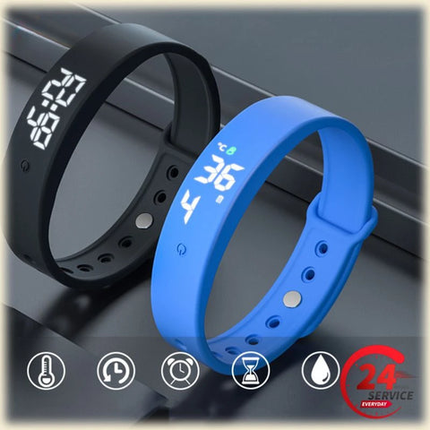 LED Digital Smart Bracelet Waterproof Smart Clock