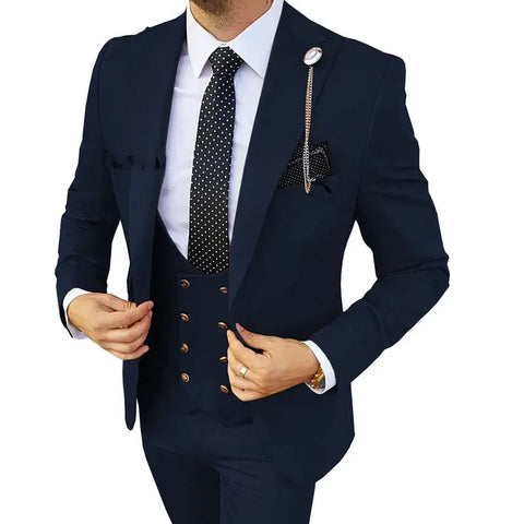 Blazers Jacket Pants Men Suit