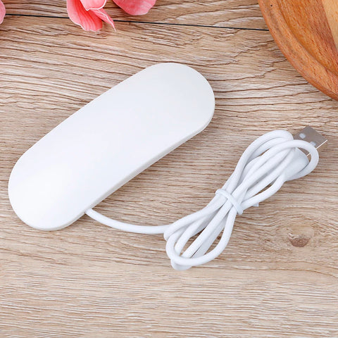 6W 80cm Mini UV Lamp USB Charging Gel Polish Curing Machine Nail Dryer 3 LEDS Egg Shape Lamp Nail Dryer