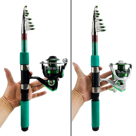 Fishing Rod Set Portable Saltwater