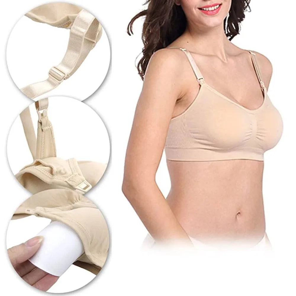 Maternity Bras Wirefree Nursing Bra Pregnancy Clothes