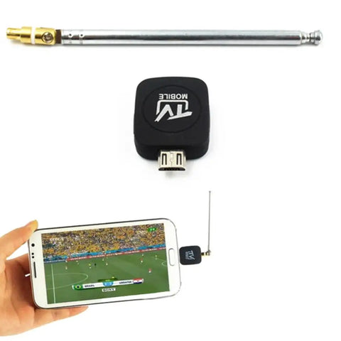 Digital TV Receiver HD Mobile TV Tuner USB DVB-T2 DVB-T with Micro Antenna for Android Phone Tablet Pad TV HDTV Dongle