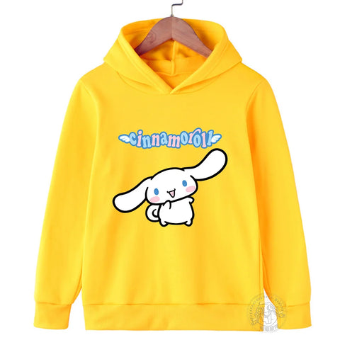 Kids Cinnamoroll Hoodies Boys Clothes