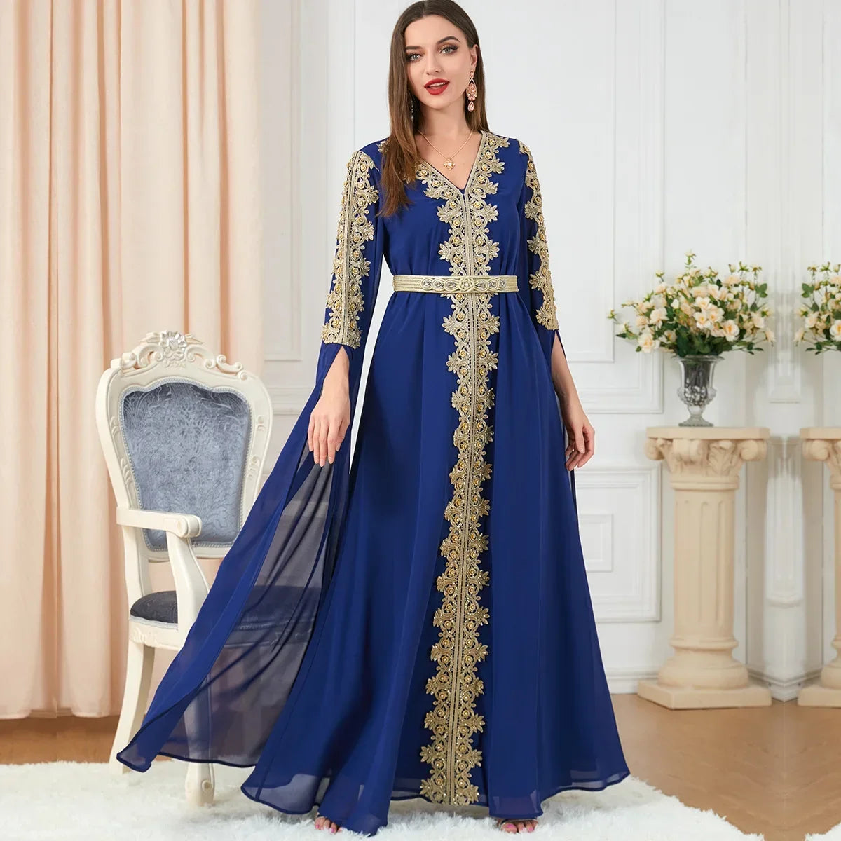 Light Luxury Dubai Indian Dress Women