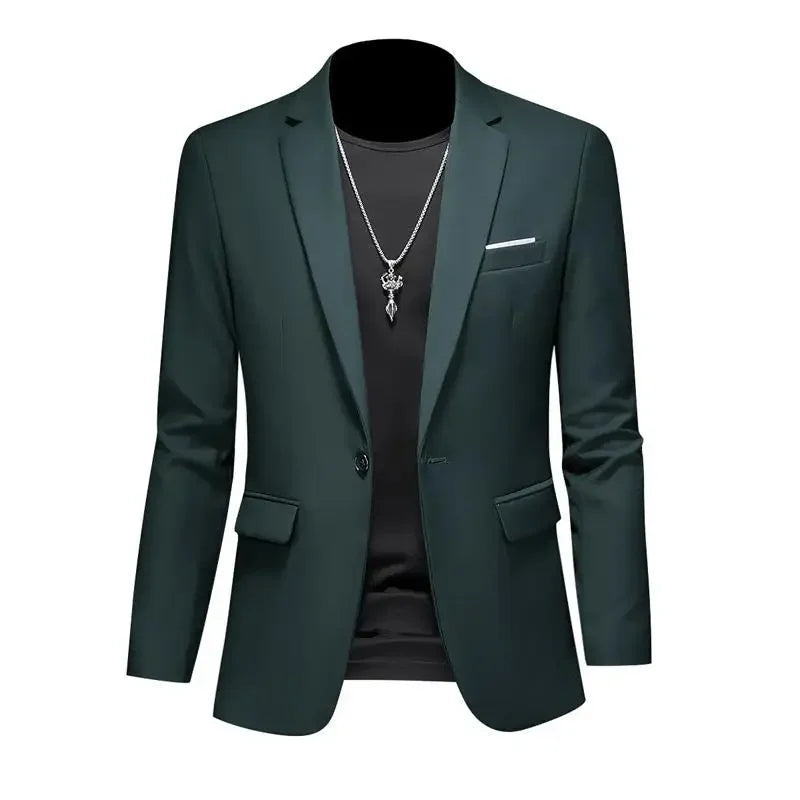 Casual Business Men's Blazer Groom Wedding Gown Blazers for Men