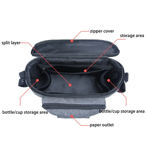 Waterproof Diaper Bag Large Capacity