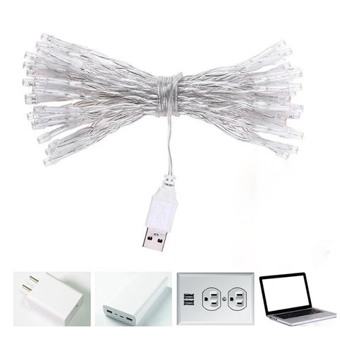 Led USB String Garland Christmas Tree Fairy Light