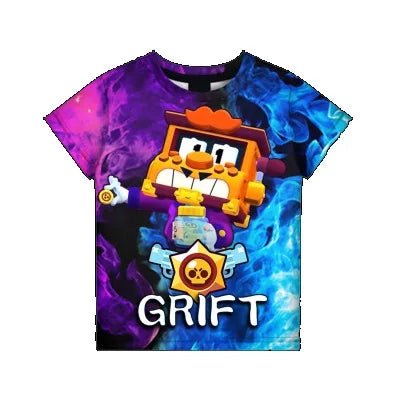 Children Video Game 3D Print Tshirt