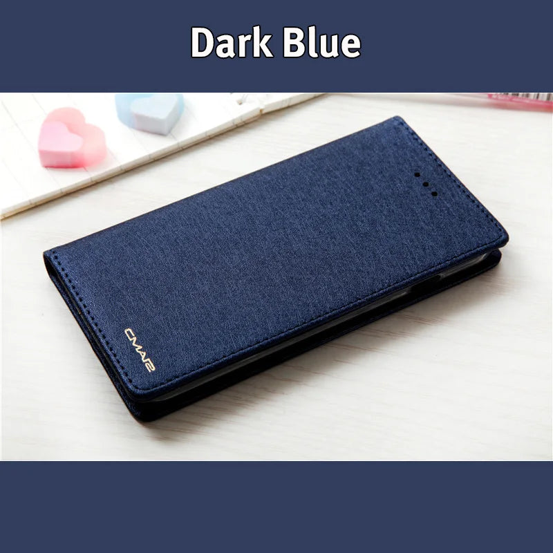 Silk Pattern Leather Case For Samsung Galaxy S23 S22 S21 S20 FE S10 S9 S8 Ultra Note 10 Plus 9 8 PU Flip Wallet Magnetic Cover