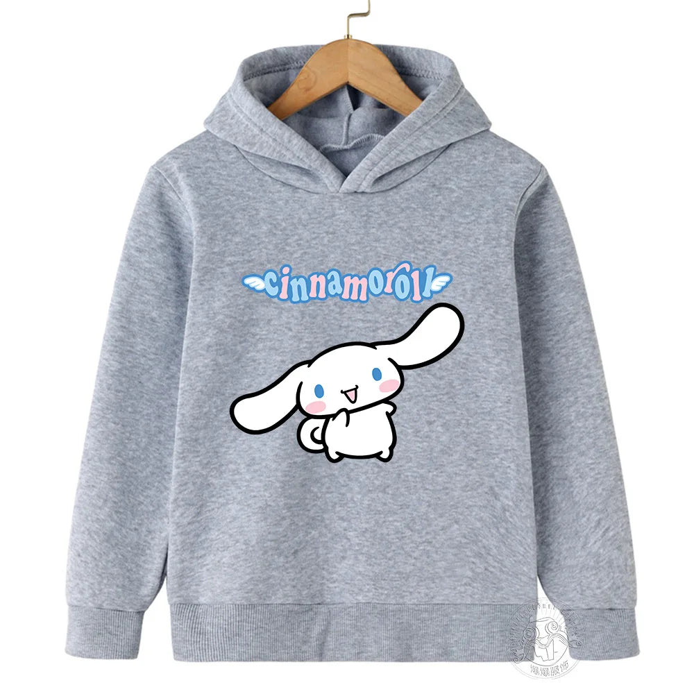 Kids Cinnamoroll Hoodies Boys Clothes