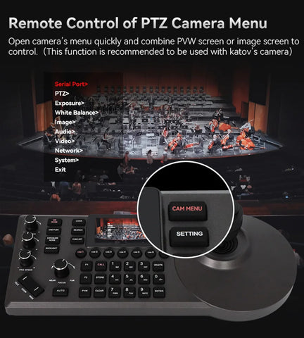 Real-time Preview Camera Joystick Controller