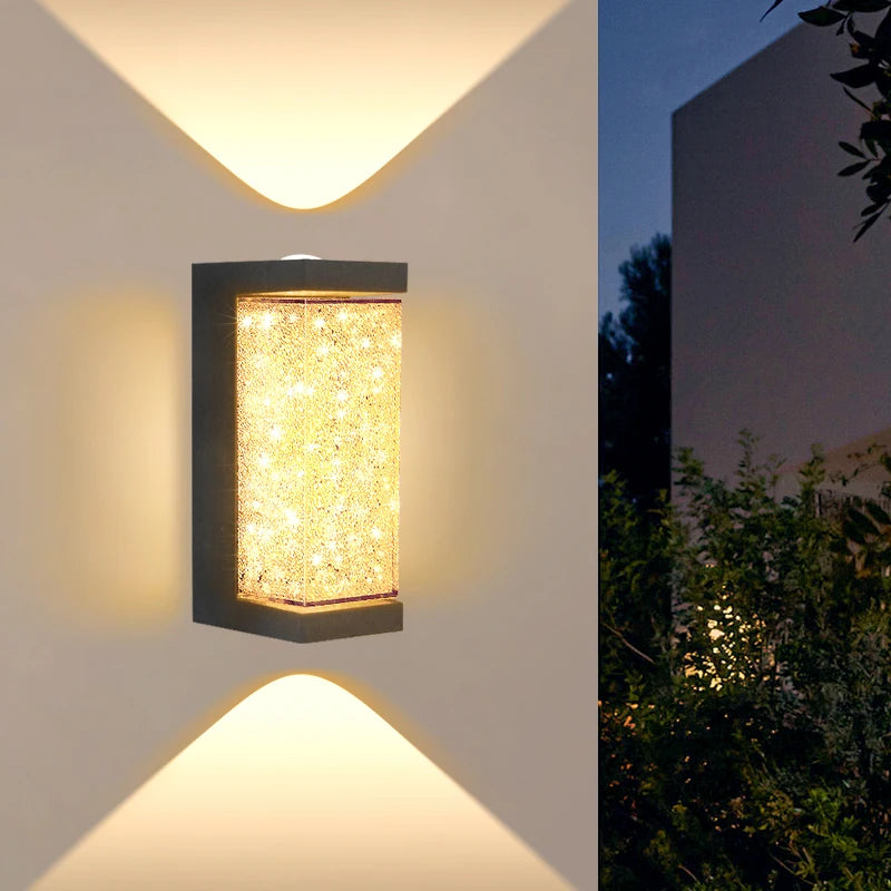 Crystal Wall Light LED outdoor waterproof