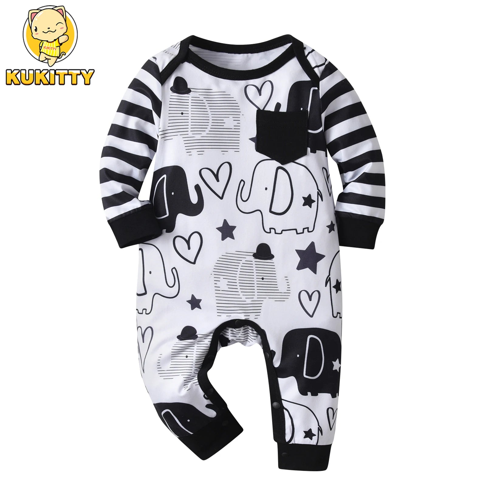 Cute Newborn Infant Baby Boys One Piece