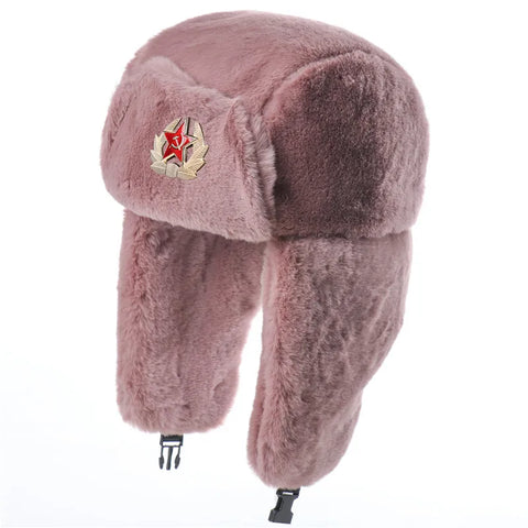 Bomber Hats CCCP Army Pilot Trapper