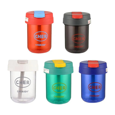 Portable Outdoor Sports Water Bottle Milk Coffee Friut Tea Cup Drinkware