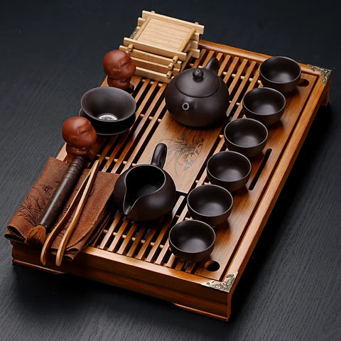 Vintage Simple Kung Fu Luxury Tea Set