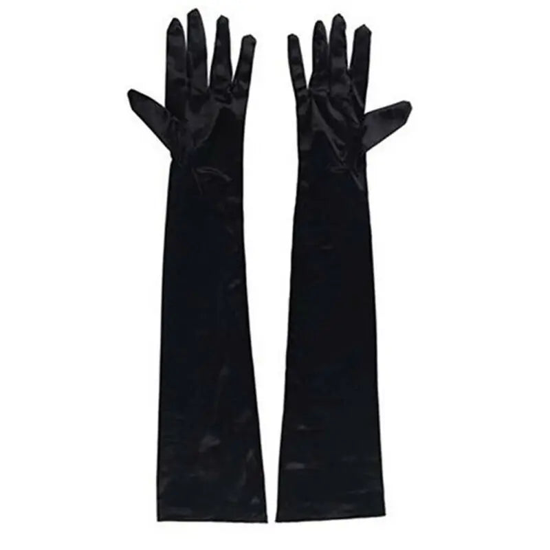 Women's Evening Party Formal Gloves Solid Color