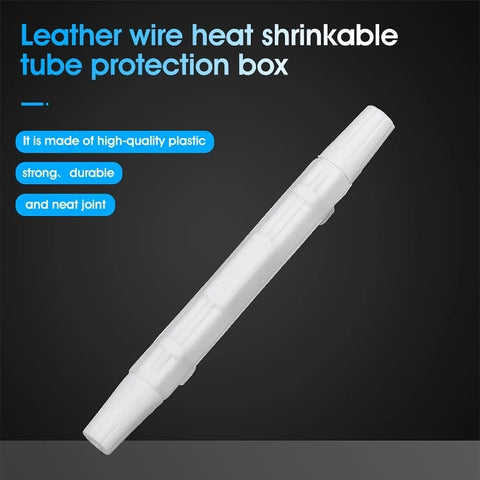 Optical Fiber Protection Box Detachable Cable Protection Box Small Round Tube Heat Shrink Tubing to Protect Fiber Splice Tray