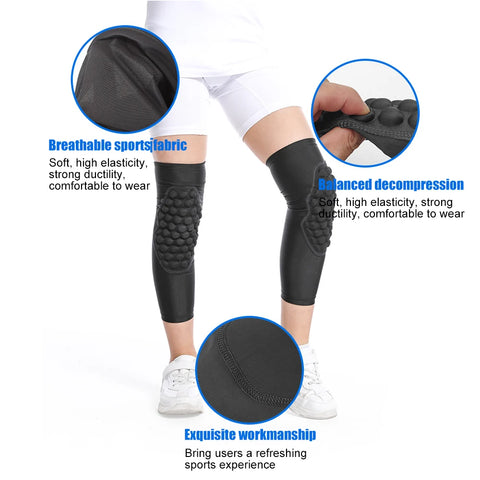 Sports honeycomb Compression Knee Pad/Elbow Pad