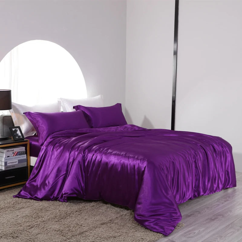 Blend Mulberry Silk Luxury Bedding Set