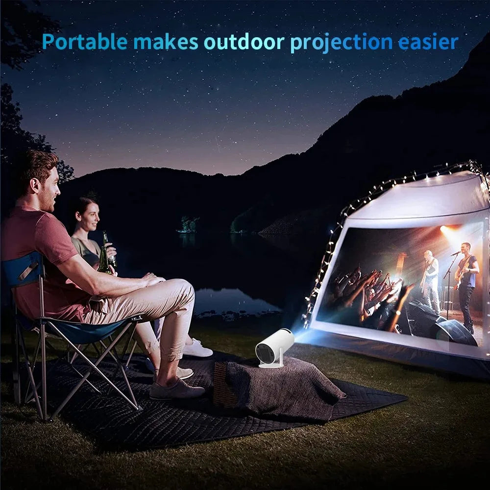 Dual Wifi Cinema Outdoor Portable Projetor