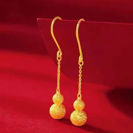 pure gold earrings for women