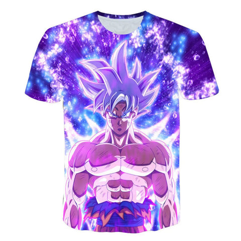 Dragon Ball Z Streetwear Goku Vegeta T-shirts