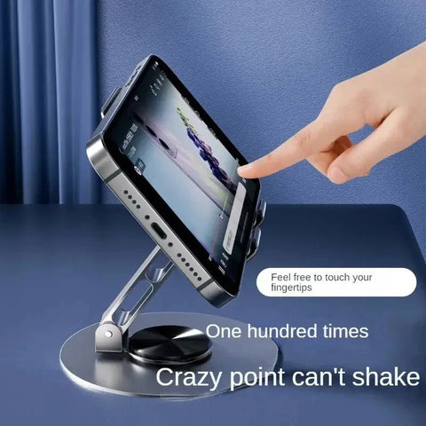 Universal All Aluminum Alloy Portable Tablet Holder For iPad iPhone Holder Tablet Mobile Phone Stand Mount Adjustable Flexible