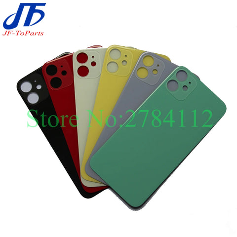 10Pcs Back Battery Glass Cover For iPhone