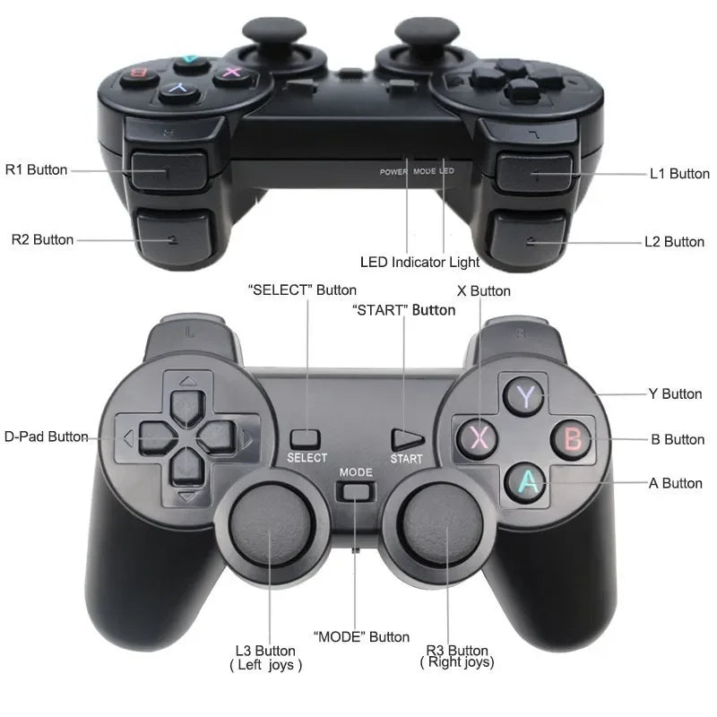 2.4Ghz Wireless Gamepad PC Game Controller