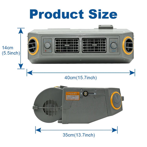 Universal Modified Car Air Conditioner 12V/24V Evaporator Assembly Unit For Tractor Excavator Muscle Car Truck Van