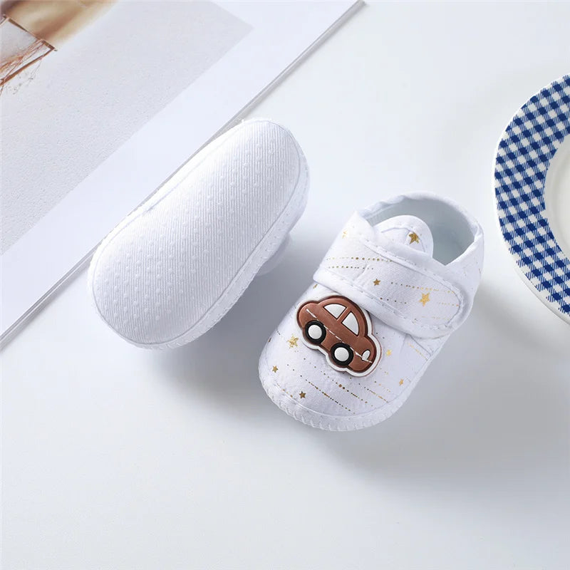 Newborn Baby Shoes Cute Infant Toddler Baby Shoes for Girls Boys Spring