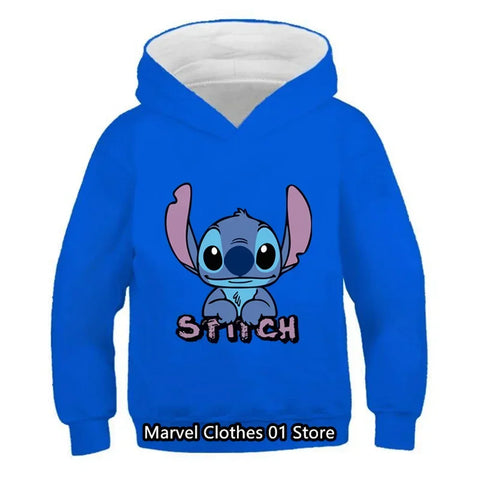 Children Hoodies Letter Cotton Kawaii Sweatshirt