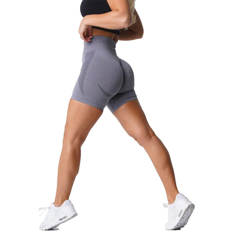 Seamless Shorts for Women Push Up Booty Workout Shorts