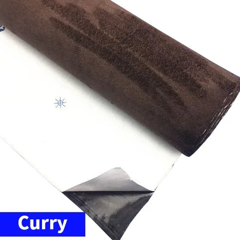 Suede Fabric for Car Self-adhesive Adhesive Cloth Interior Modification Car Wrap Sticker Car Modification Door Panel Workbench