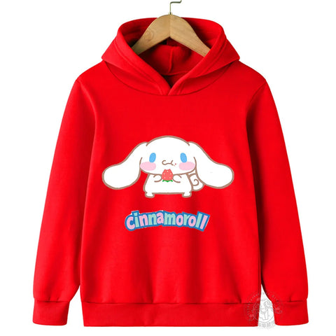 Kids Cinnamoroll Hoodies Boys Clothes