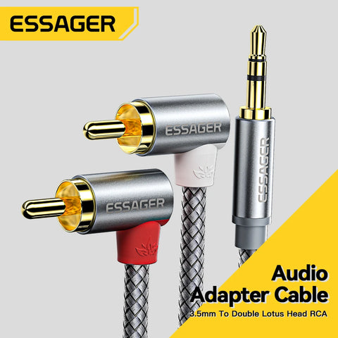 Cable Jack 3.5 to RCA Audio Cable