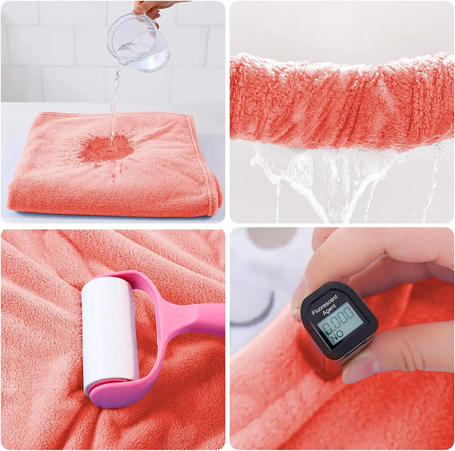 Baby Cloak Bath Towel Coral Fleece Hooded Ultra Soft Skin-friendly Highly Absorbent Baby Bathrobe Shower Towel Baby Wrap Blanket