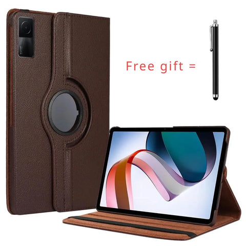 For Xiaomi RedMi Pad SE 11"2023 RedMi Pad 10.61"360 Degree Rotating Case PU Leather Tablet Cover Mi pad 6 11 Pro 11 Stand Holder