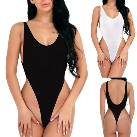 Fashion New Women Sheer Lingerie Bodysuit